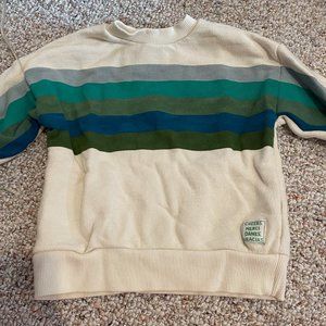 Zara Kids Striped Pullover Sweater